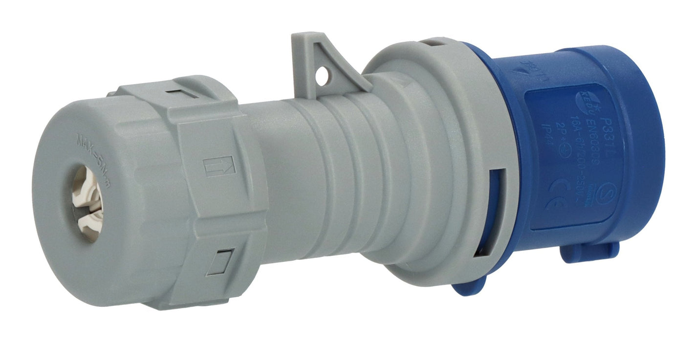 Brennenstuhl Cee-Conector Macho 230v/16a Ip44 Ber.-Anzeige