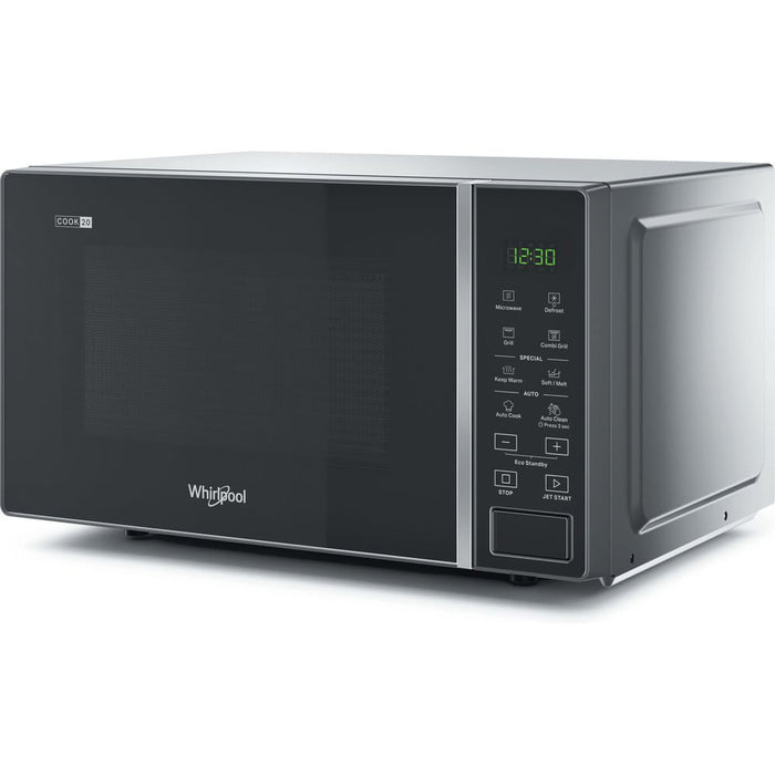 EAN 8003437861826 - Whirlpool Cook20 MWP 203 SB Negro, Plata Microondas con grill Encimera 20 L 700 W imagen 2