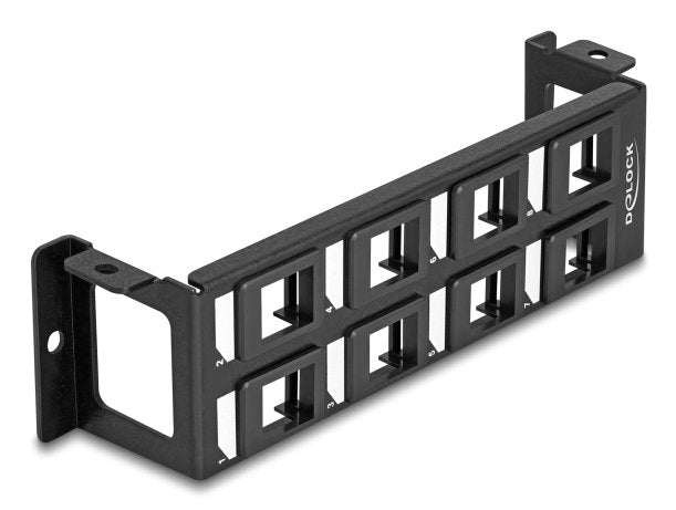 Keystone Halterung 8 Port Panel Aufbau Vertikal