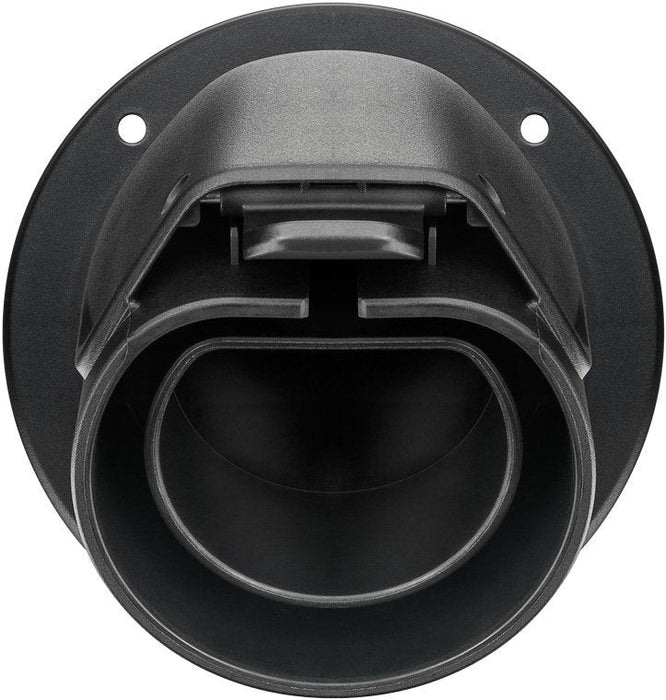 Goobay Soporte De Pared Abgewinkelt Typ 2 Elektroauto Ladecable  Charging Gun Holder 2 Angled Black