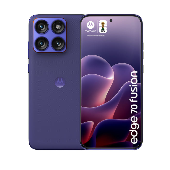 Motorola Edge 70 Fusion 5g Smartphone Sim Doble Ram 8 Gb / Memoria Interna 256 Gb Pantalla Oled 6.78" 2772 X 1272 Píxeles (144 Hz) 3 X Cámaras Traseras 50 Mp 13 Mp Front Camera 32 Mp Pantone Azul Oriental
