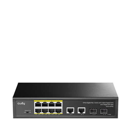 EAN 6971690793319 - Cudy GS1010PS2 switch No administrado Gigabit Ethernet (10/100/1000) Energía sobre Ethernet (PoE) Negro imagen 1