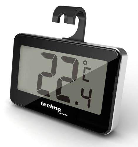 EAN 4029665070124 - Technoline WS 7012 termómetro de aparato de cocina Estación meteorológica electrónica Negro imagen 1