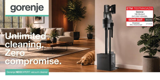 EAN 3838783075833 - Gorenje SVC296749NEBL Aspiradora escoba 2 en 1 Batería Secar HEPA Sin bolsa 0,6 L 550 W Carbón vegetal imagen 2