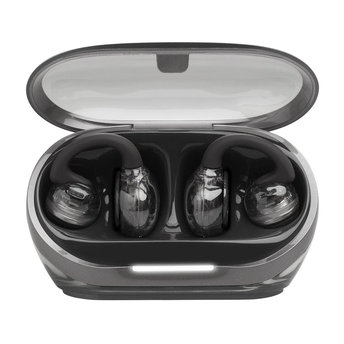 Jbl Soundgear Clips Tws Open-Ear-Kopfhörer, Ip54, Ghost Negro