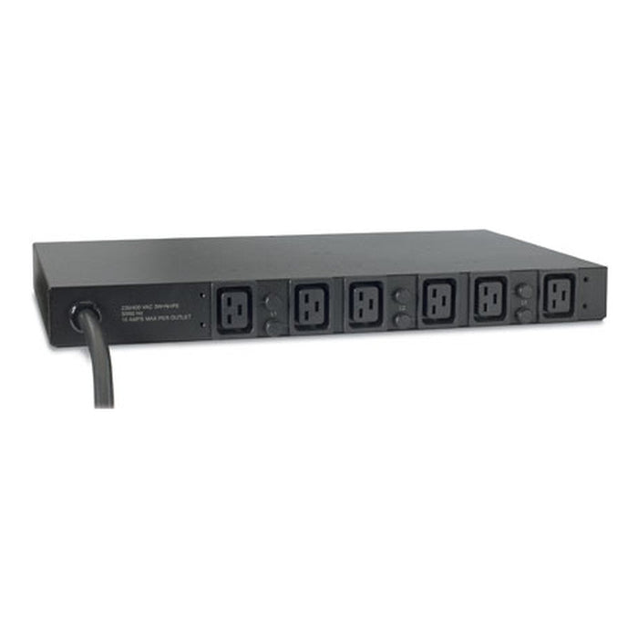 Apc Basic Rack Pdu Unidad De Distribución De Alimentación (Montaje En Bastidor) Ca 208 V Trifásico Input: Hubbell Cs8365c Conectores De Salida: 6 (Iec 60320 C19) 1u 2.4 M Cable Para P/N: Smtl1000rmi2uc Smx1000c Smx1500rm2uc Smx1500rm2uc