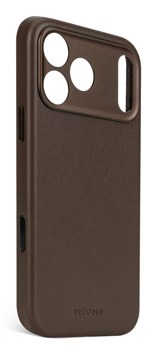 Decoded Leather Backcover Iphone 17 Pro Max Chocolate Brown