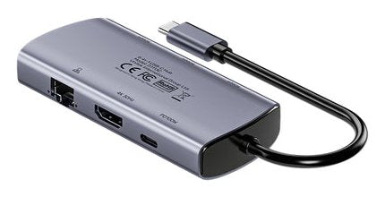 Unitek D1113cgy01 Hub De Interfaz 2 X Usb 3.2 Gen 2 (3.1 Gen 2) Type-C 1000 Mbit/S Gris