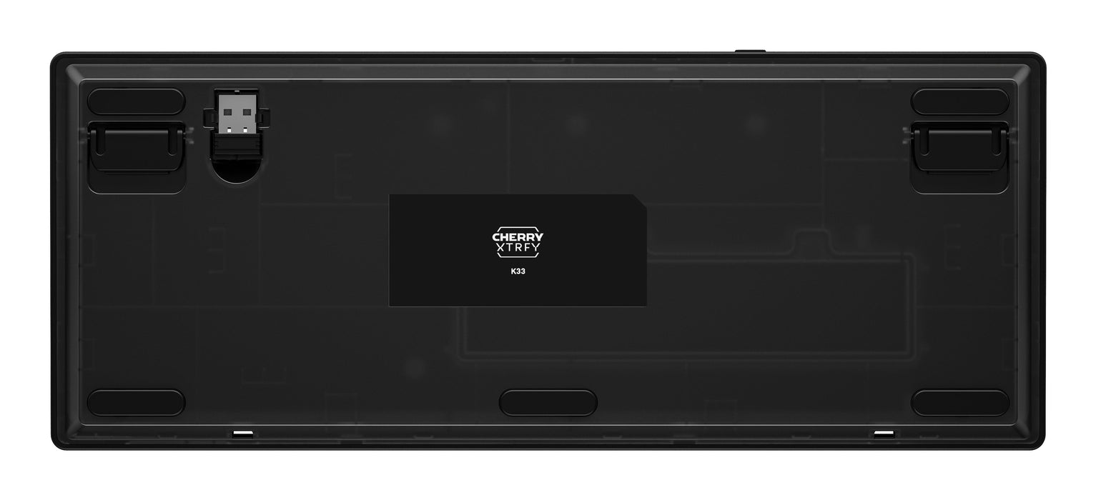 K33 Compact - Fs Keyboard - Wireless -Qwerty - Black