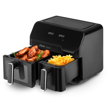 EAN 8422160055652 - Ufesa Storm Doble 9 L 1700 W Freidora de aire caliente Negro imagen 1