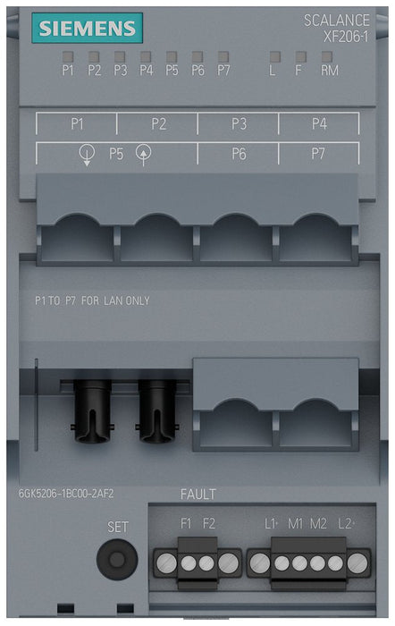 Siemens 6gk5206-1bc00-2af2 Industrial Ethernet Switch 10 - Switch - Fibra Óptica (Lwl)