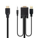 EAN 8433281016378 - Nanocable 10.15.4612 adaptador de cable de vídeo 1,8 m VGA (D-Sub) + 3.5mm + USB Type-A imagen 2