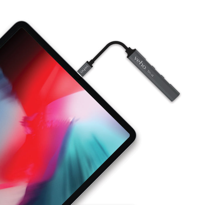 EAN 5060594761133 - Veho VAA-650-TA4-USB-C USB 3.2 Gen 1 (3.1 Gen 1) Type-C 5000 Mbit/s Gris imagen 5