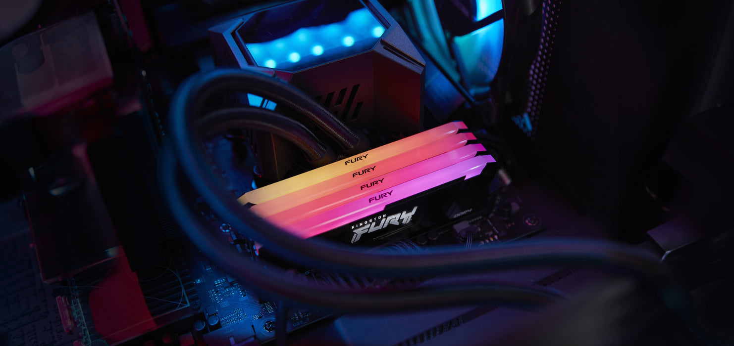 EAN 0740617337488 - Kingston Technology FURY Beast RGB módulo de memoria 1 x 32 GB 3200 MT/s 288-pin DIMM imagen 4