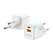 EAN 8436574708714 - AISENS ASCH-20W2P002-W cargador de dispositivo móvil Universal Corriente alterna Carga rápida Interior imagen 1