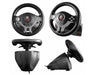 EAN 3701221701154 - Subsonic SV200 Negro, Gris USB Volante + Pedales Nintendo Switch, PC, PlayStation 4, Xbox imagen 1