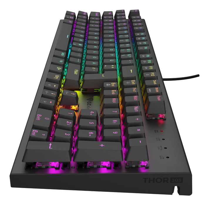EAN 5901969444599 - GENESIS Thor 303 teclado Juego USB QWERTZ Alemán Negro imagen 2
