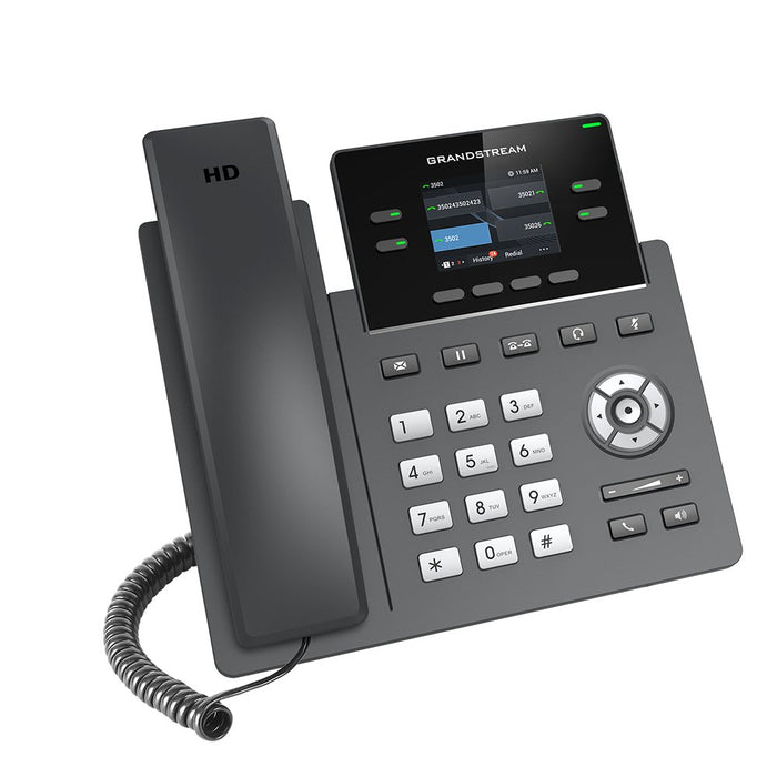 EAN 6947273704126 - Grandstream Networks GRP2612G teléfono IP Negro 4 líneas LCD imagen 3