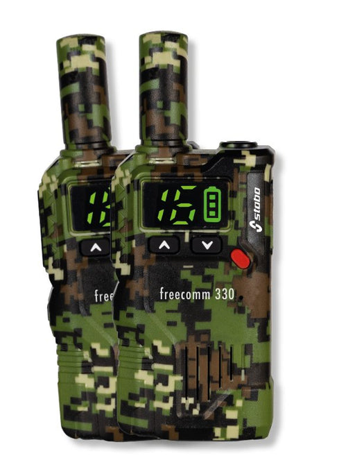 EAN 4010384203306 - Stabo freecomm 330 two-way radios 16 canales Negro imagen 1