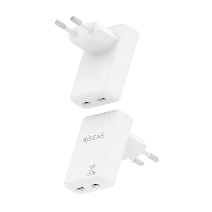 EAN 8435739904176 - AISENS ASCH-30W2P075-W cargador de dispositivo móvil Cámara digital, Teléfono móvil, Portátil, Smartphone imagen 3