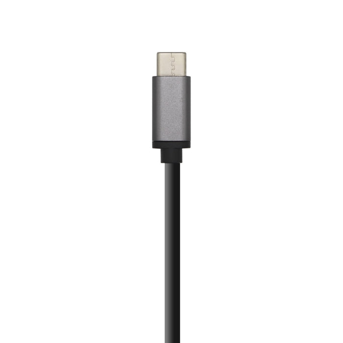 EAN 8436574704143 - AISENS A109-0403 hub de interfaz USB 3.2 Gen 1 (3.1 Gen 1) Type-C 5000 Mbit/s Antracita imagen 3