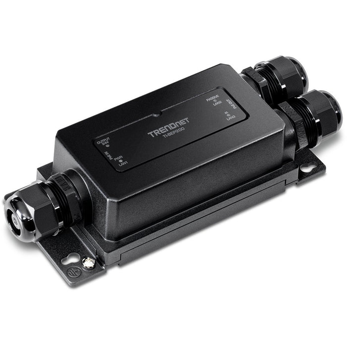 EAN 0710931162400 - Trendnet TI-BEP200 ampliador de red Transmisor y receptor de red Negro 10, 100, 1000 Mbit/s imagen 1
