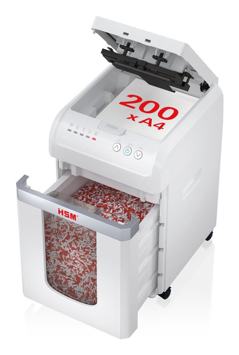 Hsm Destructora De Documentos  Autofeed X200 P-4 4x12 220-240v/50hz Eu
