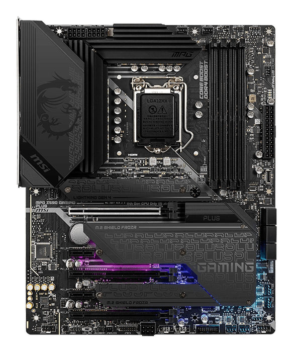 Placa Base Msi Lga1200 Mpg Z590 Gaming Plus Atx/4xddr4/6xsata6/1xusb-C/1xusb 3.2/2xusb 2.0 911-7d07-003