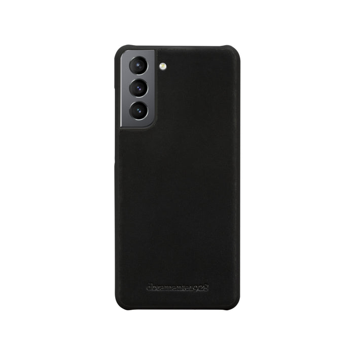 Dbramante1928 Copenhagen Funda Con Tapa Para Teléfono Móvil Cuero De Grano Entero Negro Para Samsung Galaxy S21+ 5g