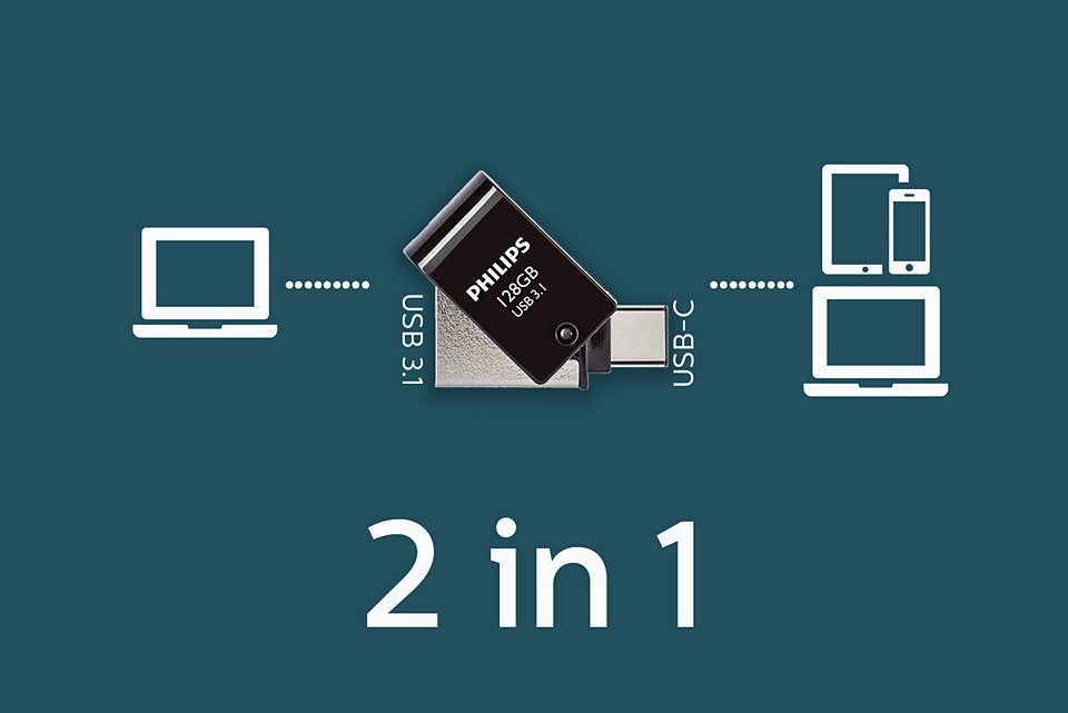 EAN 8720039510777 - Philips FM12DC152B/00 unidad flash USB 128 GB USB tipo A 3.2 Gen 1 (3.1 Gen 1) Negro, Plata imagen 7