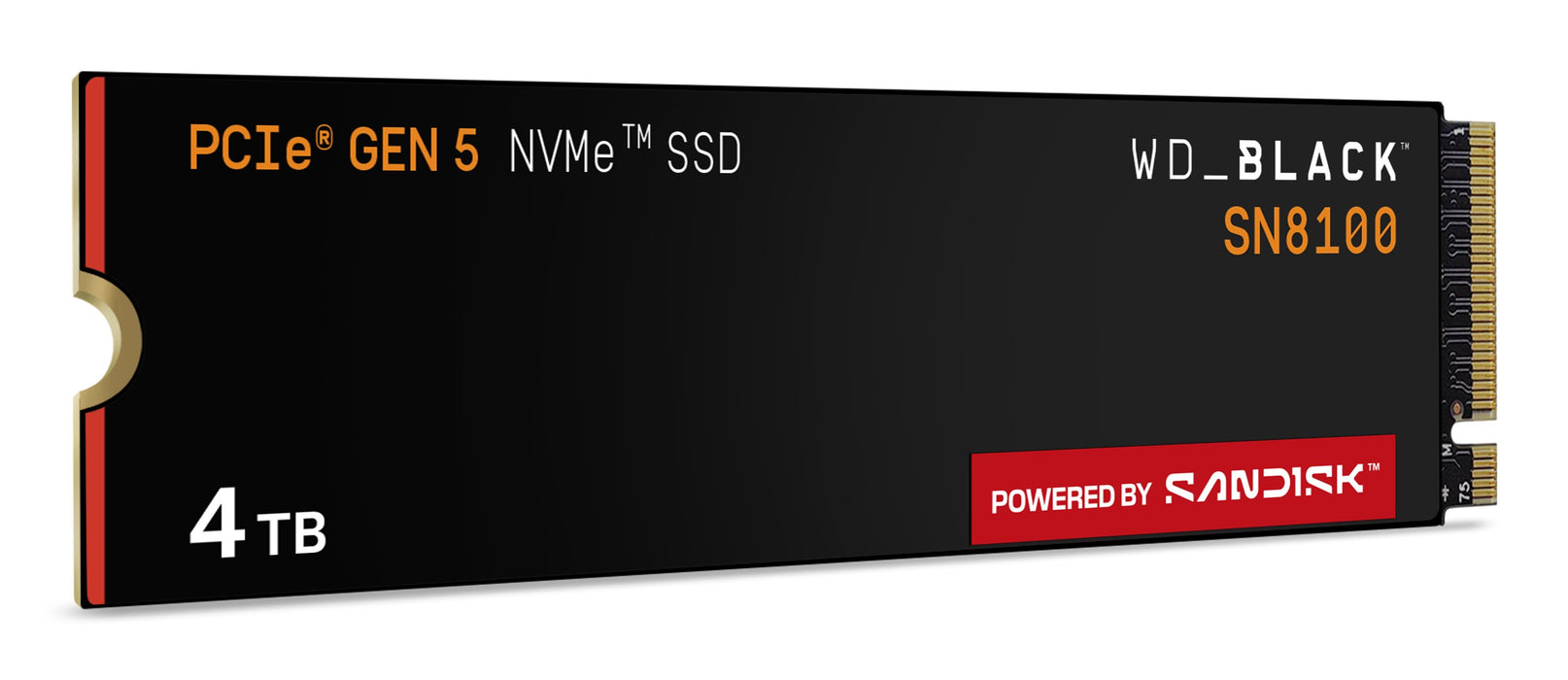 EAN 0619659220891 - SanDisk Black WD_BLACK SN8100 NVMe 4 TB M.2 PCI Express 5.0 TLC 3D NAND imagen 5
