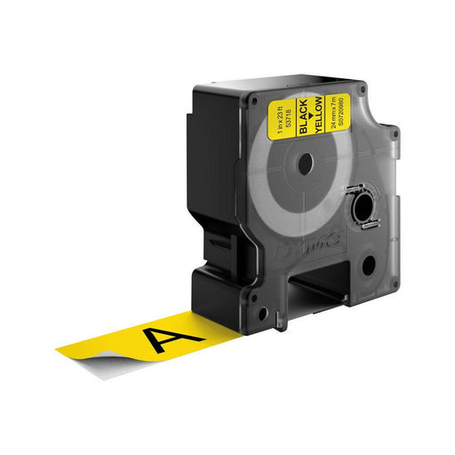 EAN 5411313537186 - DYMO D1 Standard - Black on Yellow - 24mm cinta para impresora de etiquetas imagen 1