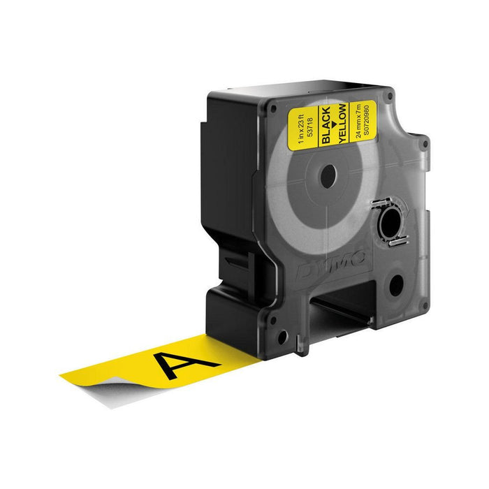 EAN 5411313537186 - DYMO D1 Standard - Black on Yellow - 24mm cinta para impresora de etiquetas imagen 1