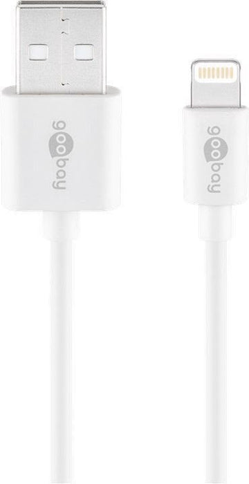Goobay Cargador Pared Dual Con Cable Lightning, 44979