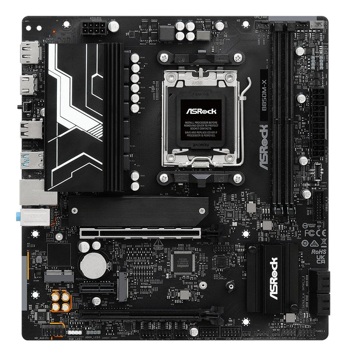 Placa Base Asrock B850m-X Am5 Matx Hdmi Dp Ddr5