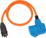 EAN 4007123673841 - Brennenstuhl 1132910525 base múltiple 1,5 m 1 salidas AC Exterior Negro, Azul, Naranja imagen 1
