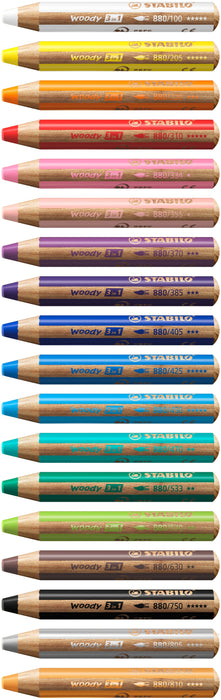 EAN 4006381115513 - STABILO woody 3 in 1 Verde 1 pieza(s) imagen 3