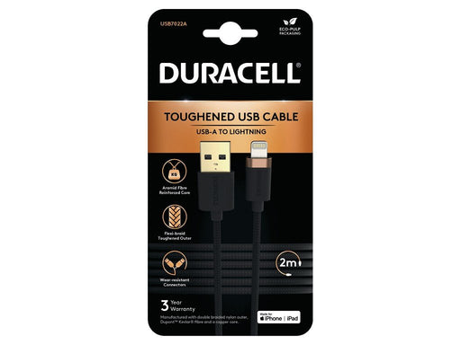 EAN 5056304399970 - Duracell USB7022A cable de conector Lightning Negro imagen 1