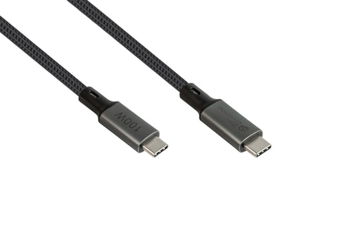 EAN 4014619881383 - Alcasa 2402-T018A cable USB USB4 Gen 2x2 1,8 m USB C Grafito imagen 1