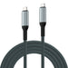 EAN 8052101435252 - Ewent EC1071 cable USB USB4 Gen 3x2 1 m USB C Negro imagen 1