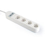 EAN 8716309128506 - Gembird TSL-PS-S4U-01-W regleta inteligente 4 salidas AC Tipo E 1,5 m 3 3880 W Blanco imagen 3