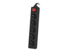 EAN 5901969415520 - Lanberg PS1-05E-0300-BK base múltiple 3 m 5 salidas AC Interior Blanco imagen 4