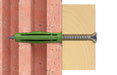 EAN 4048962199475 - Fischer 524823 tornillo de anclaje y taco 10 pieza(s) Juego de enchufes de pared y tornillos 40 mm imagen 8