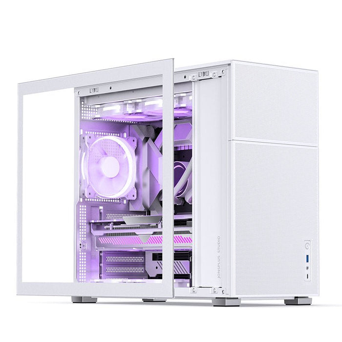 Jonsbo D41 Mesh Atx Gehäuse, Temperojo Glass - Blanco
