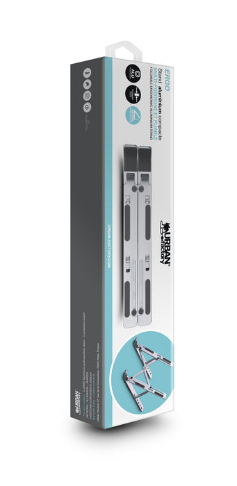 EAN 0888225019287 - Urban Factory Ergo Soporte para ordenador portátil Aluminio imagen 1