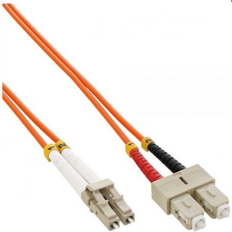 Fiberpatchkabel Lc-Sc Om2  5,0m, 50/125, Multimode,