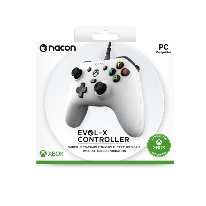 Nacon Xbxevol-Xw Controller Wired Xbox Series White