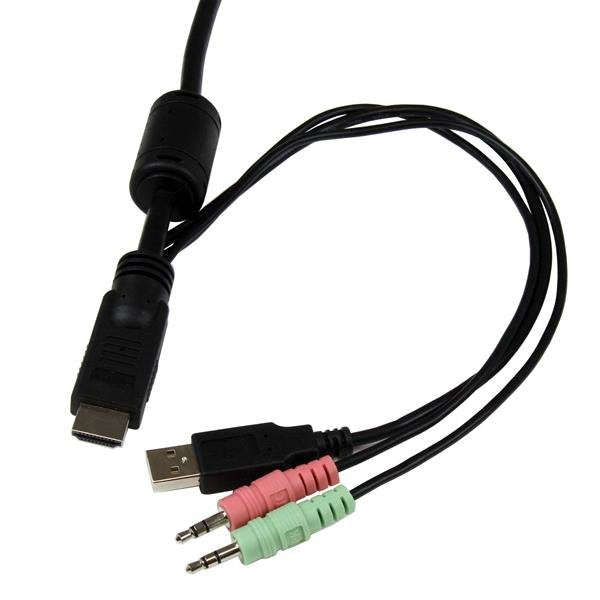 EAN 0065030851060 - StarTech.com SV211HDUA interruptor KVM Negro imagen 3