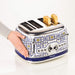 EAN 8003705122918 - Ariete 0156/0C 6 4 rebanada(s) 1630 W Blanco, Azul claro imagen 6