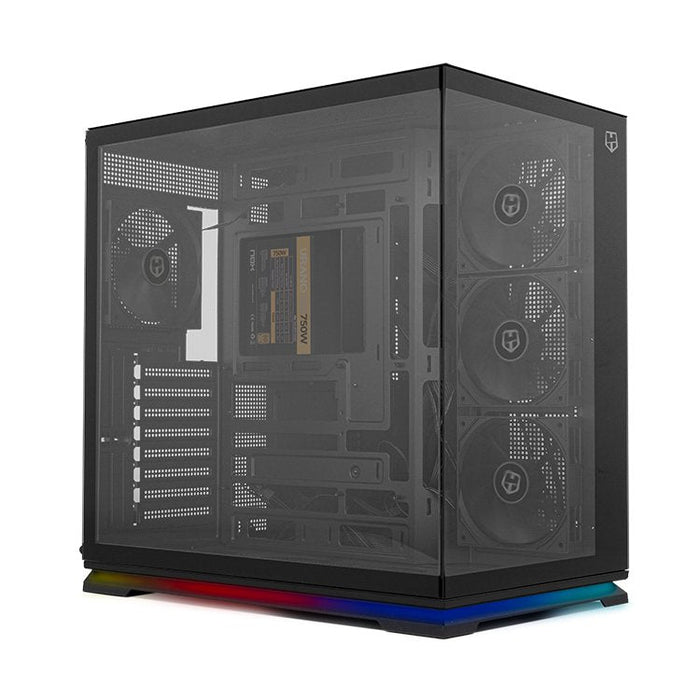Caja Pc  Nox Atx Semitorre Hummer Galaxy Argb Negra
